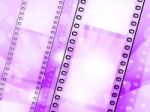 Filmstrip Background Represents Text Space And Backgrounds Stock Photo