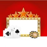 Casino Icons Stock Photo