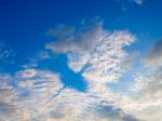 Dramatic Cloudy Sky Stock Photo