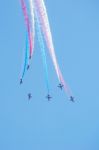 Airbourne Airshow At Eastbourne 2014 Stock Photo