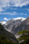 View Of The Franz Joseph Glacier Stock Photo