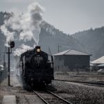 Locomotive Stream Train Stock Photo