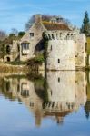 View Of  A Building On The Scotney Castle Estate Stock Photo