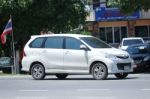 Private Toyota Avanza Car Stock Photo