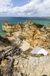 Wonderfull Portuguese Beach Stock Photo