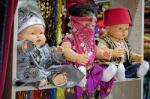 Istanbul, Turkey - May 25 : Dolls For Sale In The Grand Bazaar In Istanbul Turkey On May 25, 2018 Stock Photo