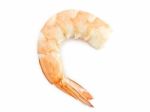 Peeled Prawn Stock Photo