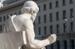 Classic Plato Statue Stock Photo