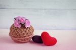 Valentine Concept Background Stock Photo