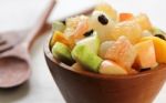 Tropical Fruit Salad Stock Photo