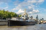 River Bar On The Thames Stock Photo