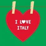 I Love Italy5 Stock Photo