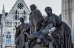 The Tisza Statue In Budapest Stock Photo