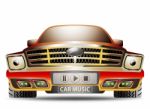 Music Car Stock Photo