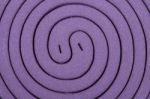 Purple Mosquito Spiral Coil Stock Photo