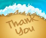 Thank You Represents Many Thanks 3d Illustration Stock Photo