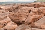 Head Dog At Sam Phan Bhok Grand Canyon Stock Photo