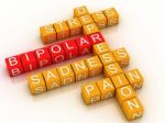 3d Bipolar Disorder Background Stock Photo