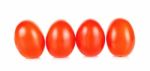 Tomato Isolated On The White Background Stock Photo