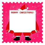 Santa Claus Card5 Stock Photo