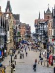 Chester, Cheshire/uk - October 10 : Chester City Centre In Chesh Stock Photo