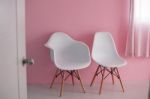 Decoration Pink Pastel Room Stock Photo