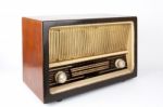 Classic Radio Player Stock Photo