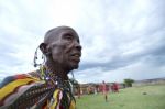 Elderly African Woman Stock Photo