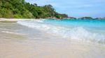 Beach In Summer Of Thailand Stock Photo