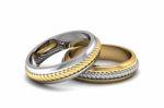 Wedding Rings Stock Photo