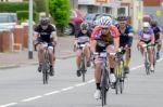 Cyclists Participating In The Velethon Cycling Event In Cardiff Stock Photo