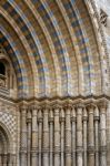 Exterior View Of The Natural History Museum In London Stock Photo