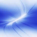 Blue Curved Abstract Background Stock Photo