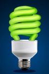 CFL Light Bulb Stock Photo