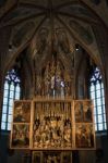 Interior View Of St. Wolfgang Parish And Pilgrimage Church Stock Photo