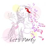 Let's Party Stock Photo