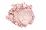 Pink Cosmetic Powder Stock Photo