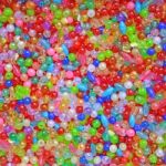 Colorful Beads Stock Photo