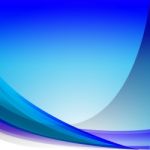 Blue Wave Background Means Soft Effect Wallpaper Or Modern Art Stock Photo