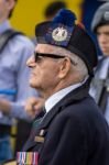 Old Soldier Of The Queen's Own Cameron Highlanders Stock Photo