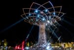 Tree Of Life At Expo In Milan Italy Stock Photo