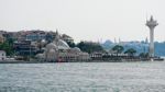 Istanbul, Turkey - May 24 : View Of Semsi Pasa Mosque In Istanbul Turkey On May 24, 2018. Unidentified People Stock Photo