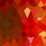 Incardine Red Abstract Low Polygon Background Stock Photo