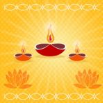 Diwali Card Stock Photo