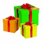 Bundle Gift Stock Photo