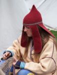 Detling, Kent/uk - August 29 : Woman In Costume At The Military Stock Photo