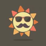 Hipster Summer Sun Stock Photo