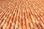 Tiled Roof Stock Photo