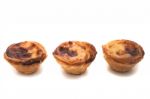 Famous Portuguese Egg Pastry Tart Stock Photo