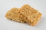 Noodles, Pasta On White Table Background Stock Photo